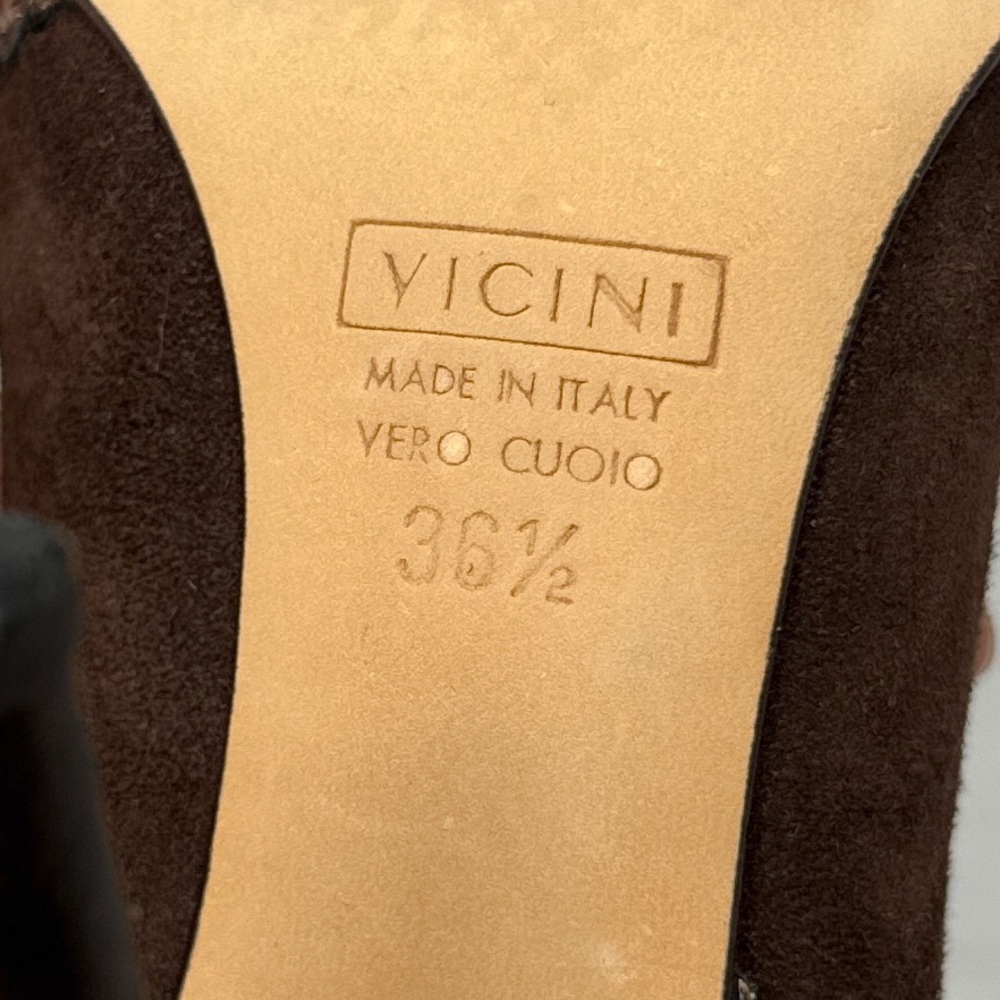 NEW Giuseppe Zanotti Vicini Vintage Y2K Suede Western Studded Heeled Ankle Boots - Picture 12 of 15